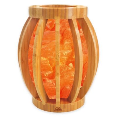 Himalayan Glow Bamboo Basket Salt Lamp - Bed Bath & Beyond